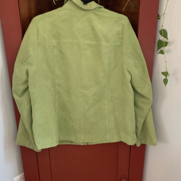 🌈 Studio Works Ultra Suede Zipper Front Jacket - Picture 5 of 7